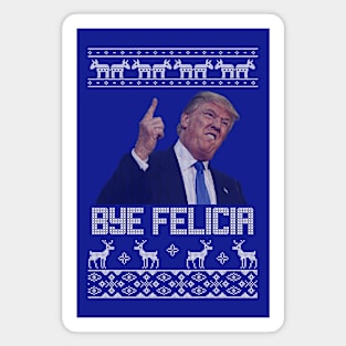 Goodbye Trump Christmas Sweater 2020 Magnet
